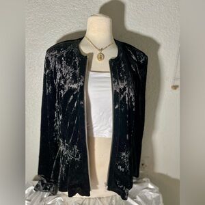 Black Velvet Jacket